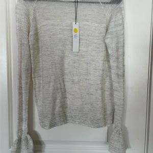 NWT One Grey Day (Anthropology)sweater.  Size small
